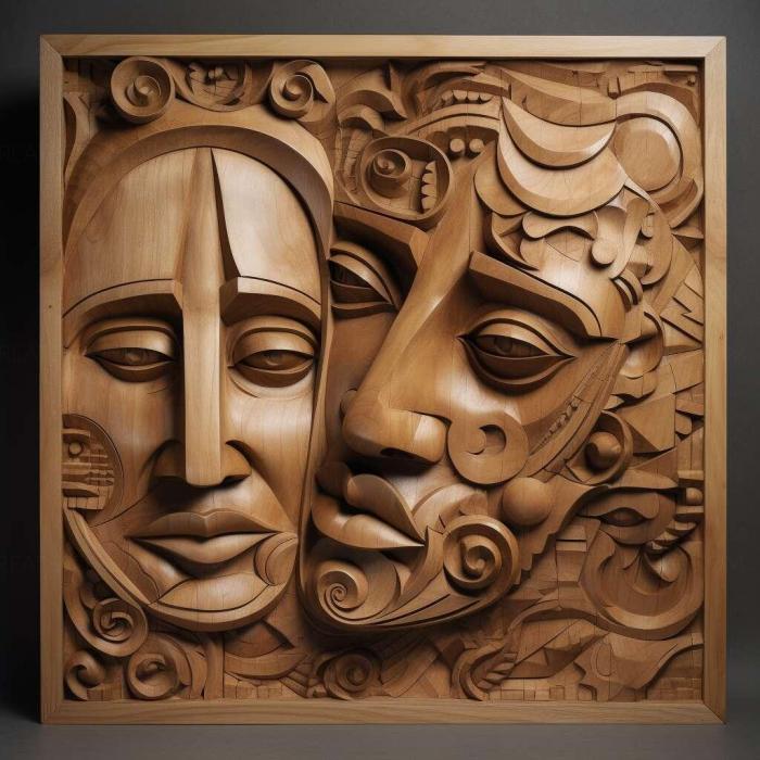 نموذج ثلاثي الأبعاد لآلة CNC 3D Art 